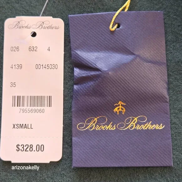 NWT Brooks Brothers Extra Fine Merino Embroidered Blazer Green Floral - Picture 3 of 13